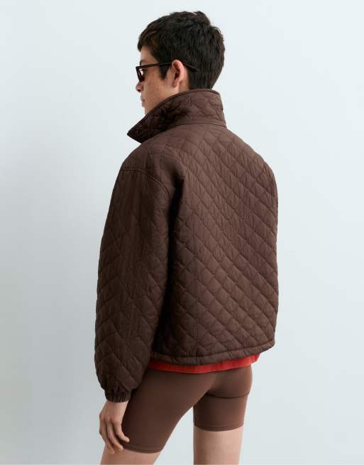 OYSHO Fellex® veste courte matelassée en cocoa, 4 de 5
