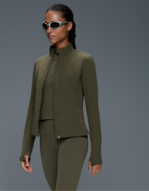 OYSHO Fellex® veste technique hybride matelassée kaki, 5 de 6