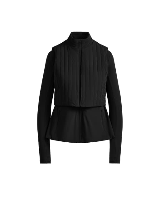 OYSHO Fellex® volcanic 3-in-1 technical padded jacket in black, 5 of 5