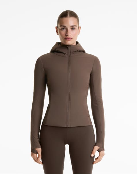 OYSHO - Fellex® Volcanic - Brun jakke med for - view 1