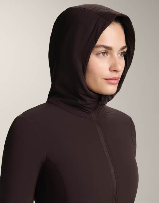 OYSHO - Fellex® Volcanic - Giacca imbottita marrone scuro, 3 di 4