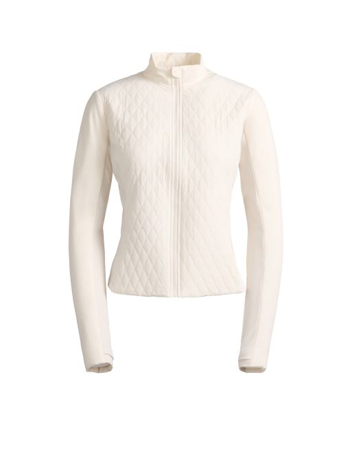 OYSHO Fellex® volcanic hybrid technical padded jacket in pale ecru, 5 of 5