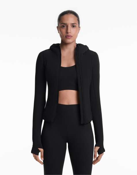 OYSHO Fellex® volcanic padded jacket in black
