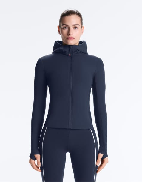 OYSHO Fellex® volcanic padded jacket in navy