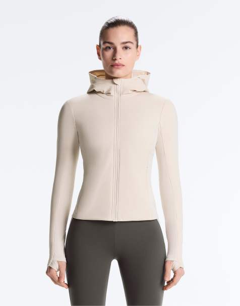 OYSHO - Fellex® Volcanic - Sandfarvet polstret jakke - view 1