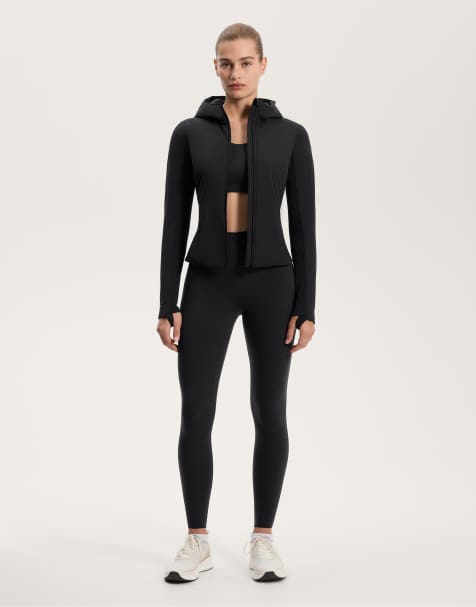 Oysho – Fellex® Volcanic – Svart vadderad jacka - view 1