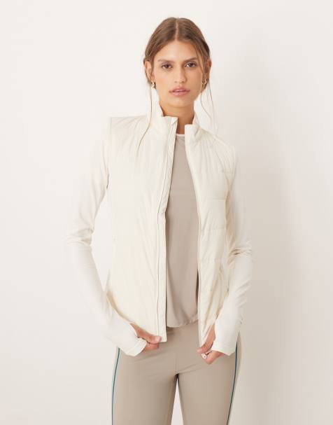 OYSHO - Fellex® Volcanic - Veste matelassée technique - Écru pâle - view 1