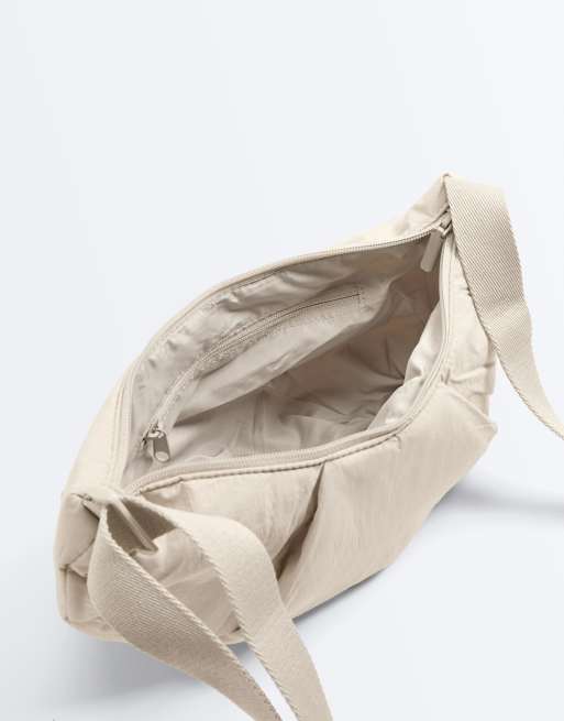 OYSHO – Gesteppte Umhängetasche in Mink, 3 von 7