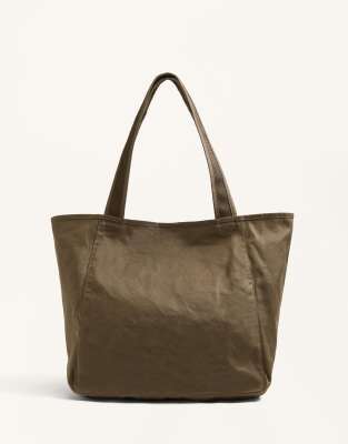 OYSHO - Gewachster Shopper in Lila