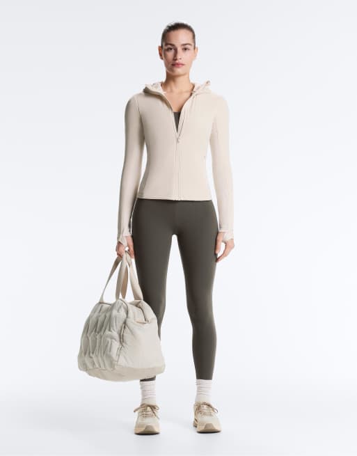OYSHO - Giacca color sabbia con imbottitura Fellex® Volcanic, 2 di 4
