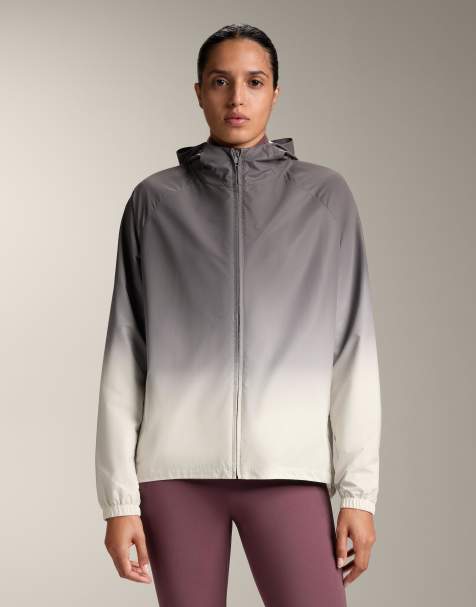 OYSHO - Giacca idrorepellente leggera riflettente blu - view 1