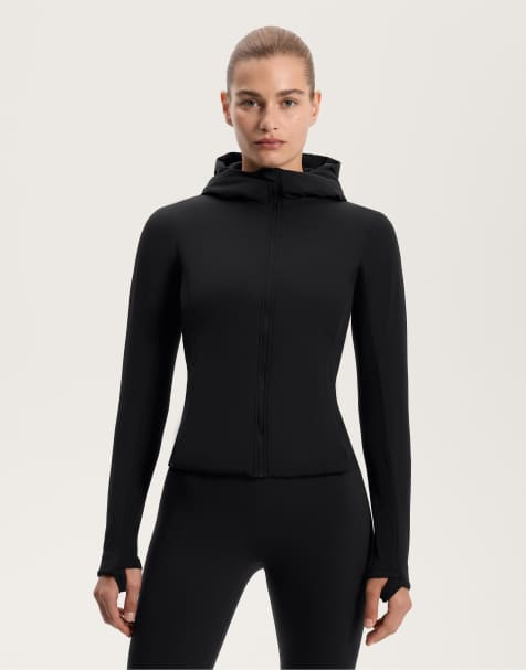 Oysho - Giacca imbottita nera con imbottitura Fellex® Volcanic - view 1