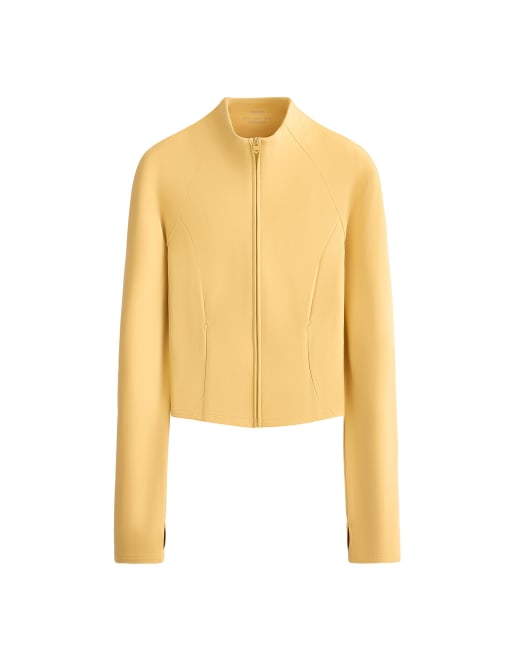 OYSHO - Giacca light warm gialla, 5 di 7