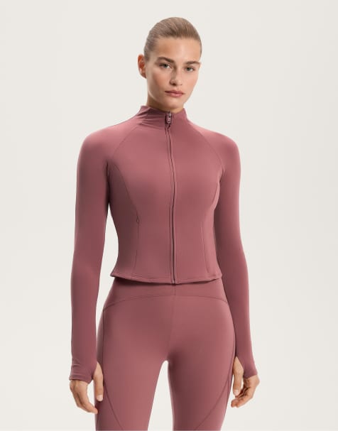 OYSHO - Giacca light warm rosa scuro - view 1