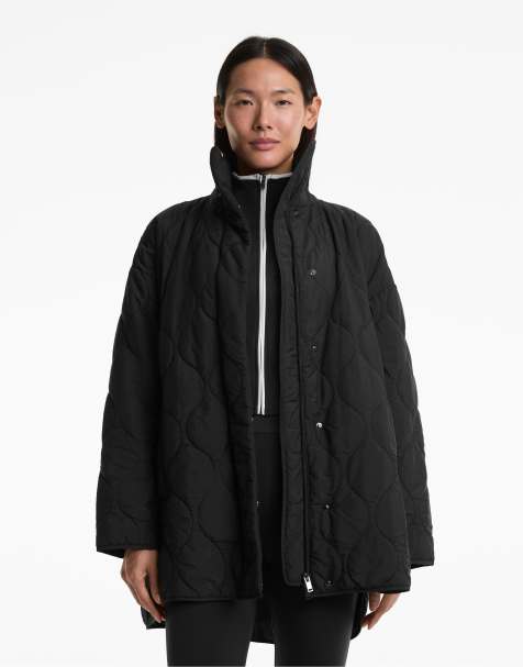 OYSHO - Giacca oversize leggera nera idrorepellente imbottita con Fellex® Aerogel - view 1