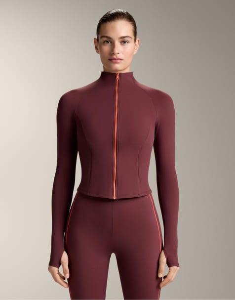 OYSHO - Giacca tecnica light warm marrone rossiccio - view 1