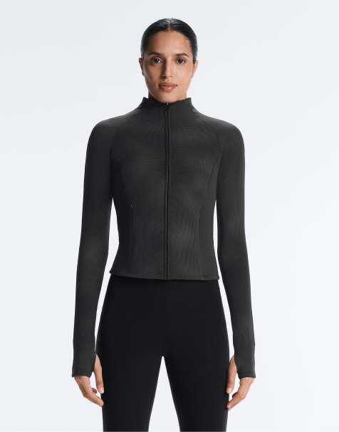 OYSHO - Giacca tecnica light warm nera riflettente - view 1