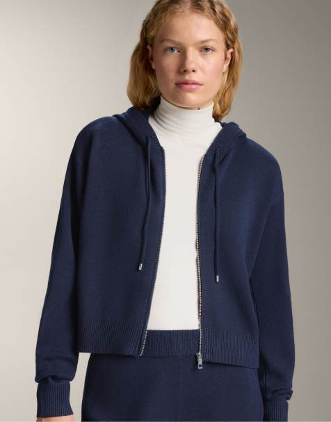 OYSHO - Gilet en maille - Bleu marine - view 1