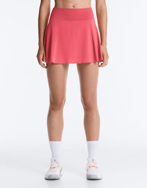 OYSHO - Gonna a compressione color corallo, 1 di 4