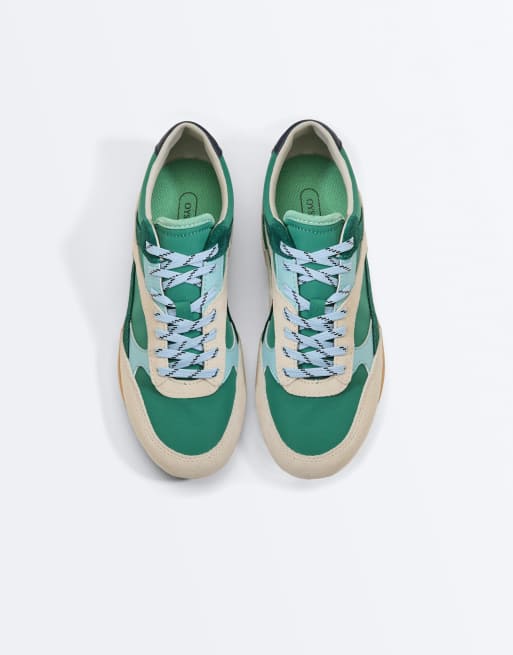 OYSHO - Grønne sneakers i retro-stil, 6 af 6