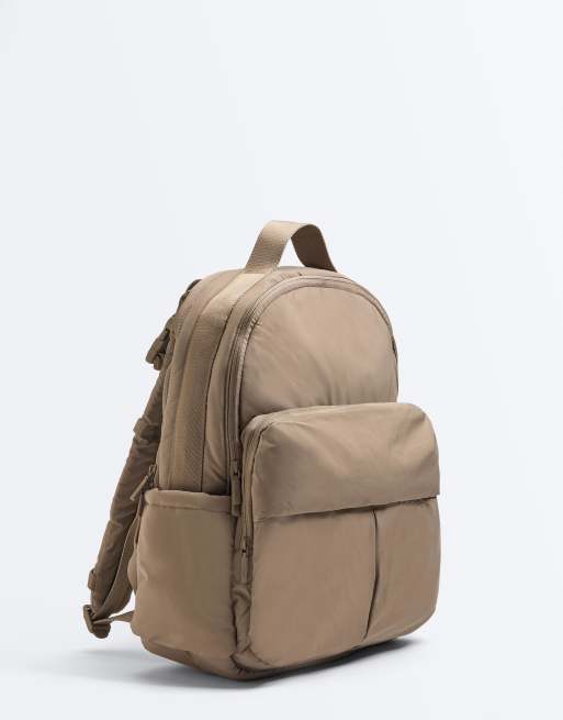 OYSHO – Großer Maternity-Rucksack in Toasted Brown, 2 von 4