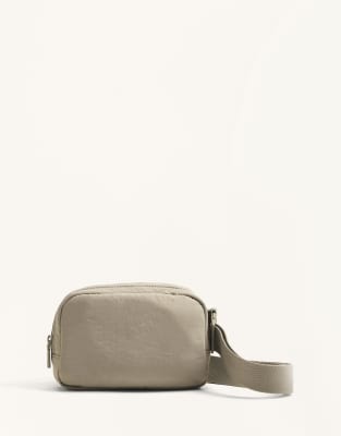 Oysho - Gürteltasche in Khaki-Grün