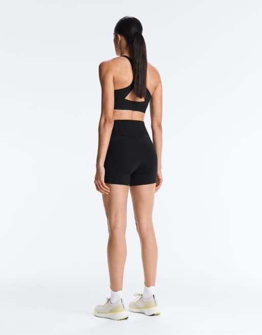Oysho - Hot pants modellanti a vita alta neri da 10 cm con tasca, 6 di 7