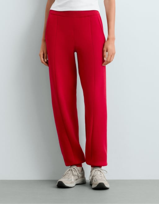 OYSHO joggers i bomullsmix i rött, 2 av 6
