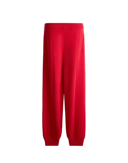 OYSHO joggers i bomullsmix i rött, 6 av 6