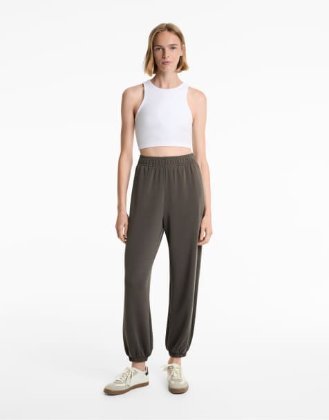 OYSHO Joggers with modal in blac - view 1