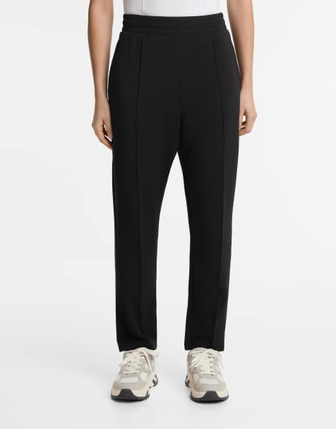 OYSHO Joggers with modal in black