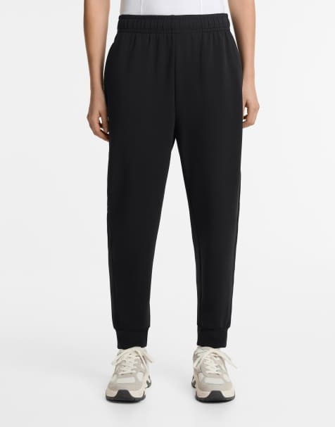 OYSHO Joggers with modal in black