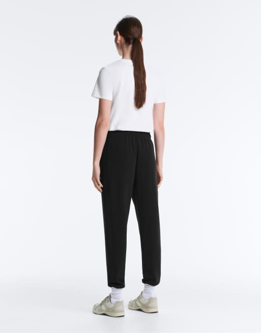 OYSHO Joggers with modal in black, 4 of 4