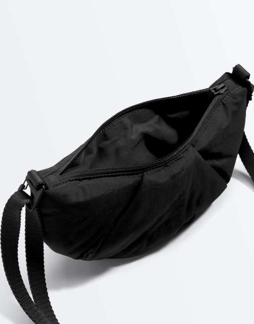 Oysho – Kleine, gesteppte Umhängetasche in Schwarz, 3 von 7