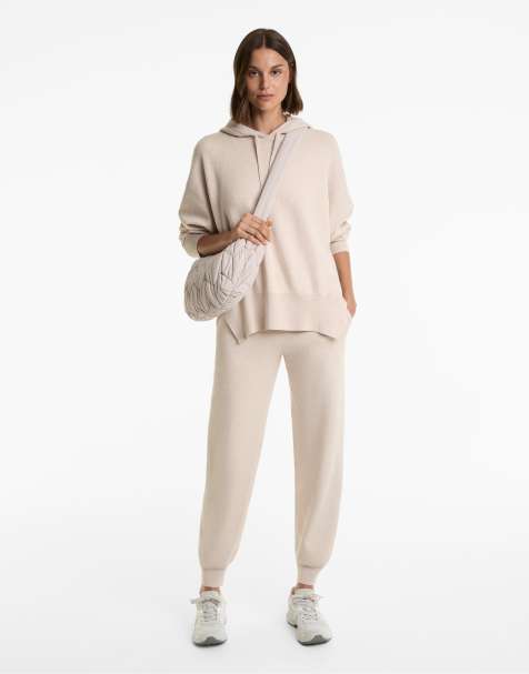 OYSHO Knit joggers in grey - view 1