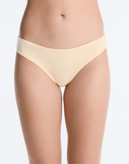 OYSHO – Korallfärgade, klassiska trosor i bomullsmix, 5-pack, 2 av 4