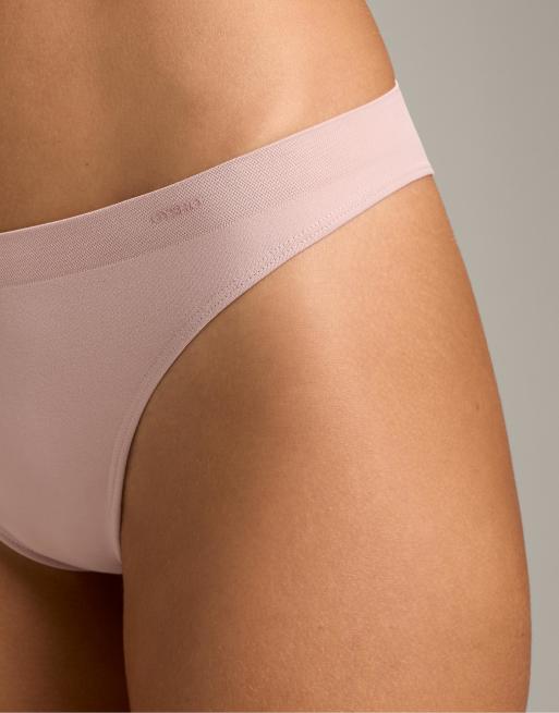 OYSHO – Korallfärgade, mjuka brazilian-trosor i seamless-design, 5-pack, 3 av 4