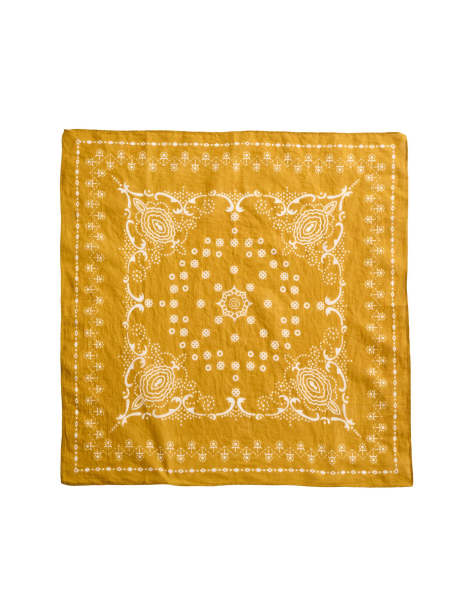 OYSHO – Lauf-Bandana in Senfgelb mit Print - view 1