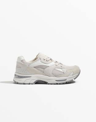Oysho - Lauf-Sneaker in Nerzbeige-Neutral