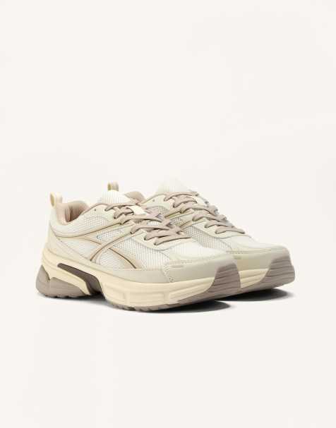 OYSHO – Lauf-Sneaker in Sandbeige - view 1