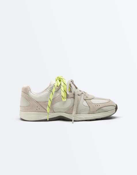 OYSHO – Laufschuhe in Nerzbeige mit niedrigem Profil - view 1