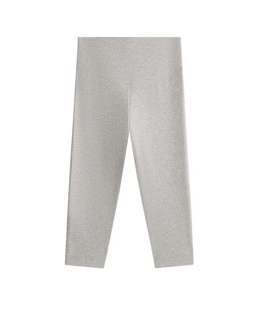 OYSHO legging capri Comfortlux taille haute 40 cm chiné gris, 7 de 7