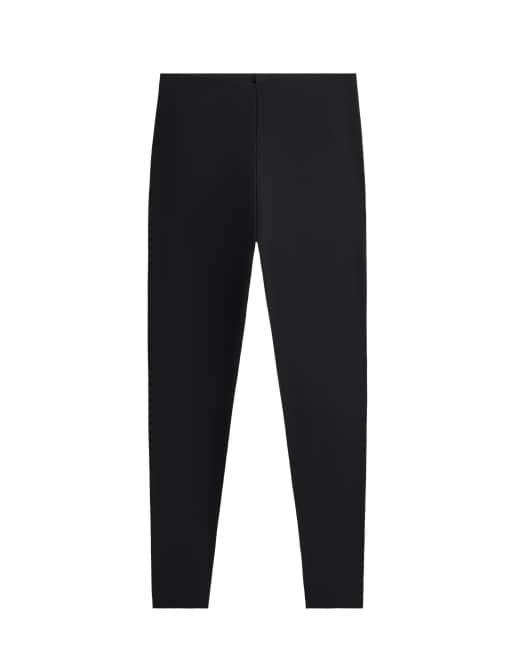 Oysho - Legging léger 65 cm longueur cheville coupe en V en tissu léger - Noir, 5 de 7