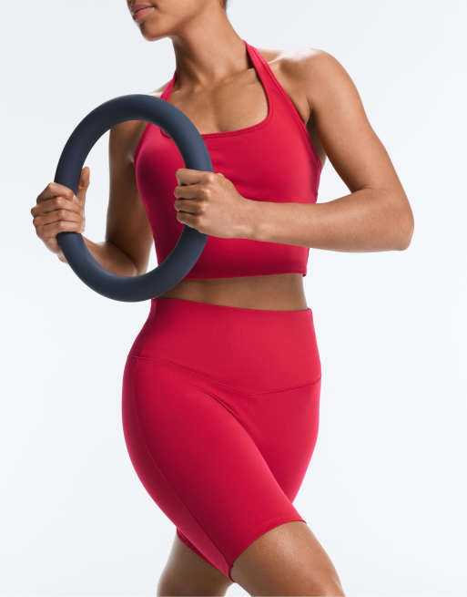 OYSHO legging short Evermove 20 cm rouge, 7 de 7