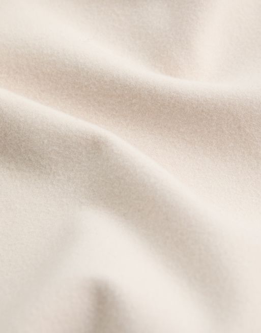 OYSHO leggings alla caviglia a vita alta caldi con zip 70 cm in ecru, 6 di 6