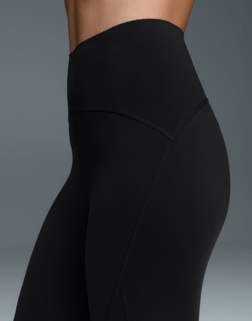 Oysho - Leggings alla caviglia basic a compressione neri, 3 di 7