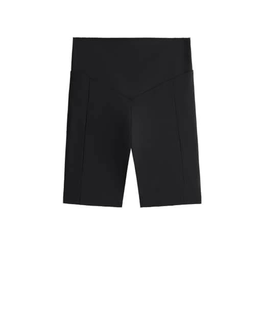 Oysho - Leggings modellanti a vita alta da 20 cm neri con tasca, 7 di 7