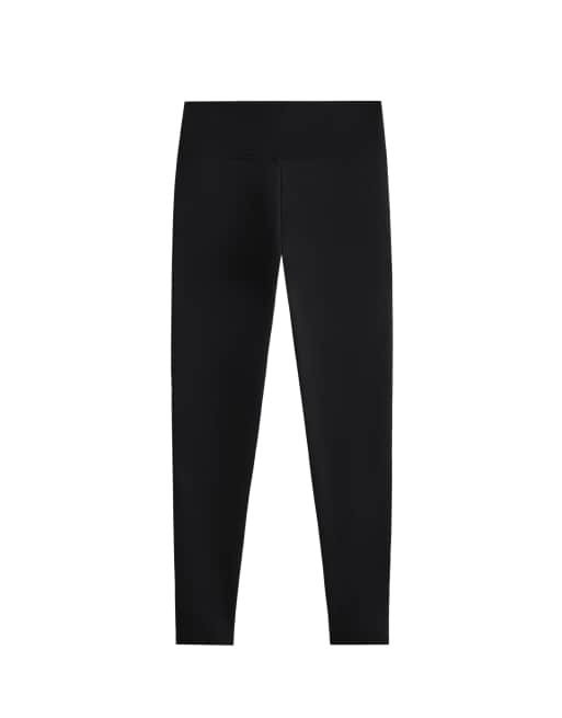 OYSHO leggings sans coutures longueur cheville taille très haute, extra chauds, noirs, 6 de 6