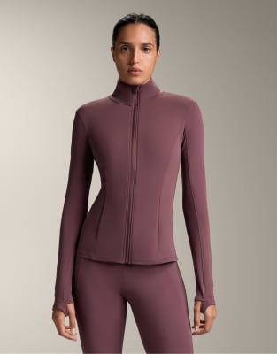 OYSHO - Leichte, warme Jacke in Rot