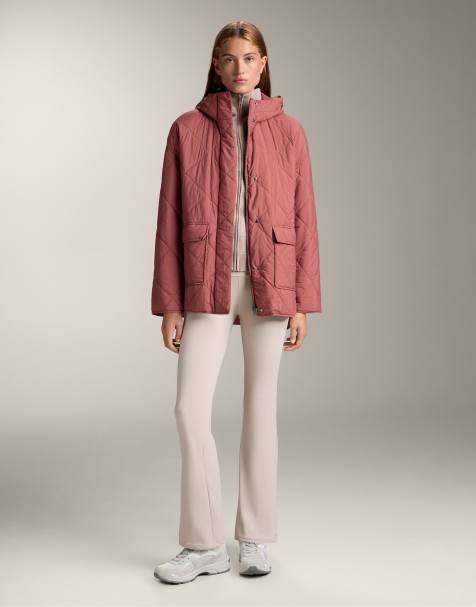 OYSHO – Leichte, wasserabweisende, mit Fellex® Aerogel wattierte Jacke in Rosa - view 1